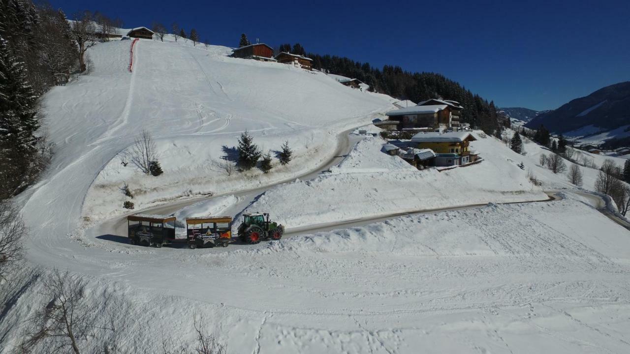 Ski In-Ski Out - Gaestehaeuser Saalbach-Hinterglemm - Wallegghof Christianhof Kültér fotó